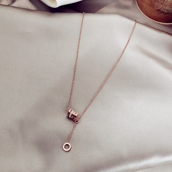 GOLICC Rose Gold Small Man Waist Necklace Neckchain - Picture 7 of 11